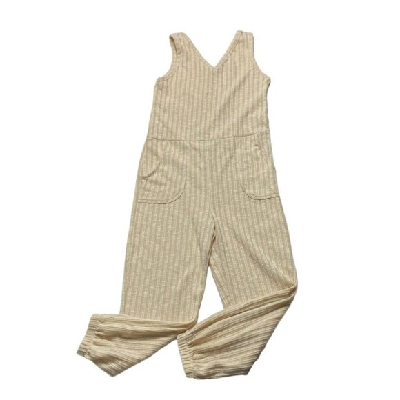 art class Other - Art Class Tan And Cream Knit Jumpsuit